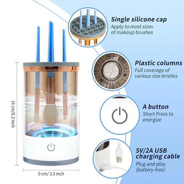 Arosa Luxe™ Makeup Brush Cleaner – منظف فرش المكياج